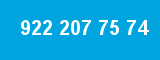 922 207 75 74